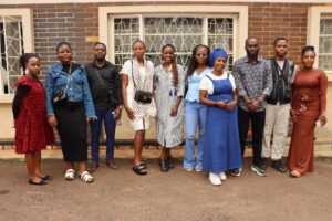 RefugeeLink Event attendees pose for a group picture